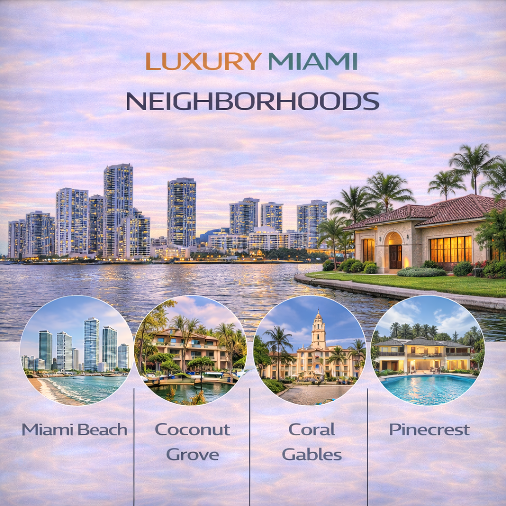 Luxury Miami Neighborhoods 2026 | Where to Invest