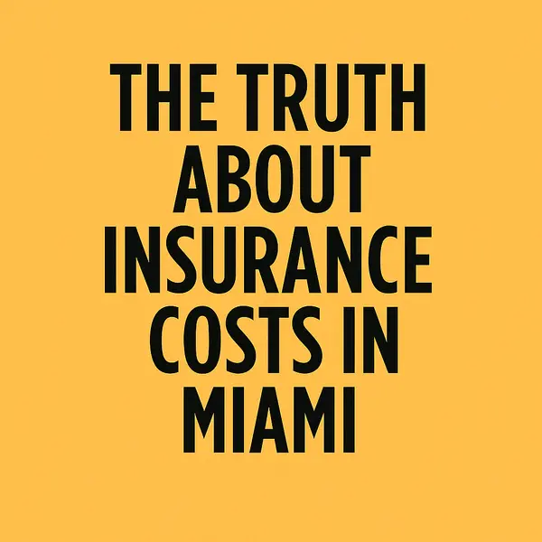 What You Should Know About Insurance Costs in Miami (2026 Guide),Sharon Colón