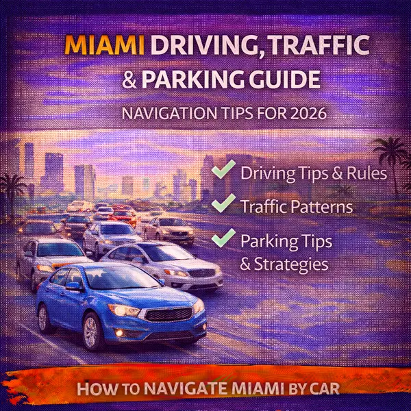 Miami Driving, Traffic & Parking Guide Tips for 2026,Sharon Colón