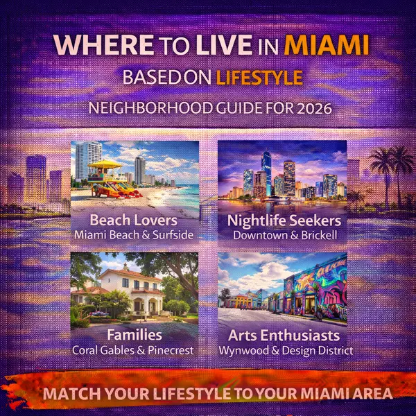 Where to Live in Miami Based on Lifestyle Neighborhood Guide 2026