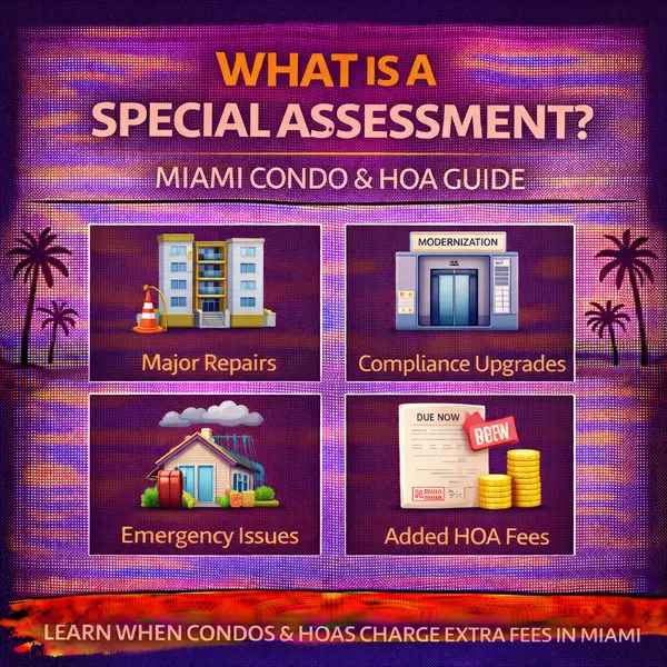 What Is a Special Assessment? Miami Condo & HOA Guide,Sharon Colón