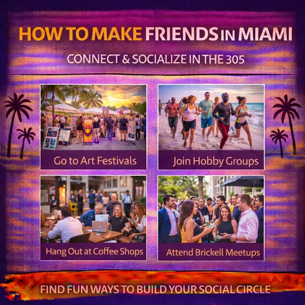 How to Make Friends in Miami Tips for New Residents,Sharon Colón