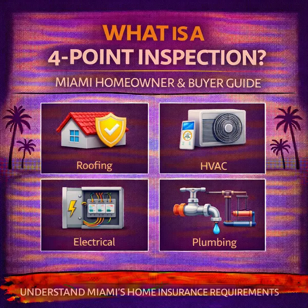 What Is a 4‑Point Inspection? Miami Homeowner & Buyer Guide,Sharon Colón