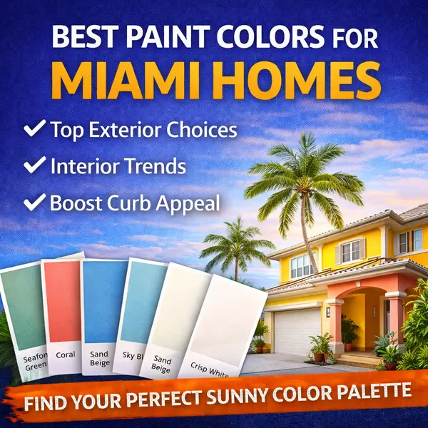 Best Paint Colors for Miami Homes Top Choices for Curb Appeal,Sharon Colón