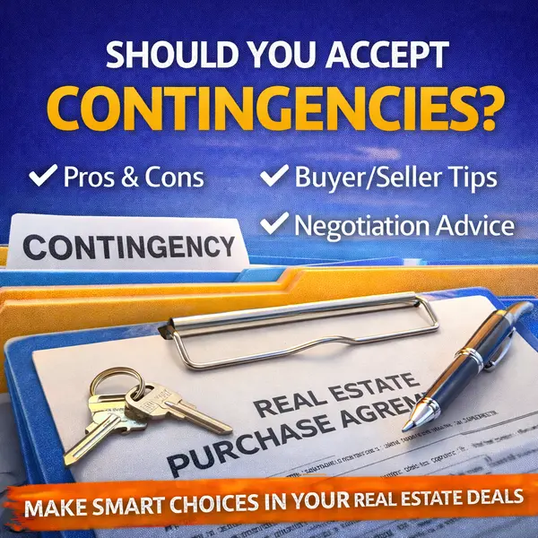 Should You Accept Contingencies? Smart Real Estate Advice for Sellers and Buyers,Sharon Colón