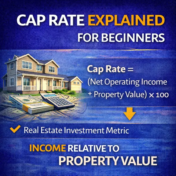Cap Rate Explained for Beginners: A Simple Real Estate Guide,Sharon Colón