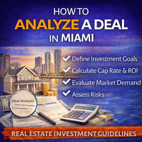 How to Analyze a Deal in Miami Step‑by‑Step Investment Guide,Sharon Colón