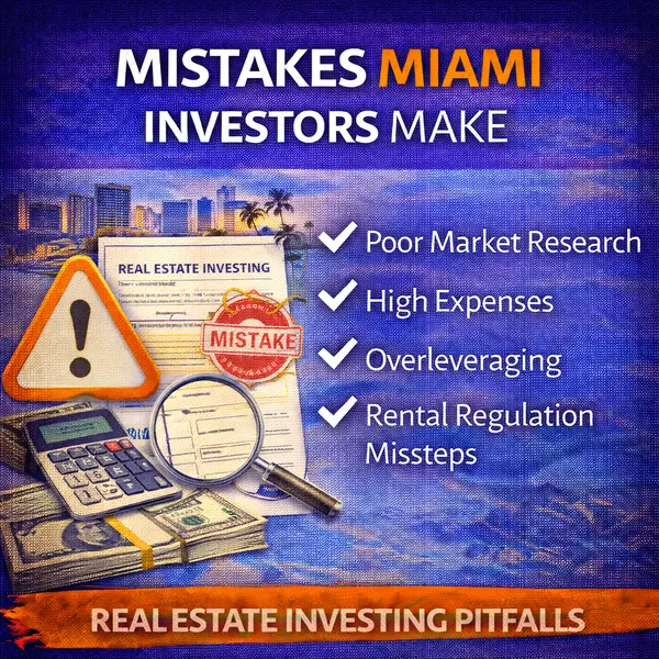 Mistakes Miami Investors Make Common Real Estate Blunders to Avoid,Sharon Colón
