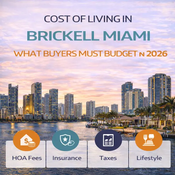 Cost of Living in Brickell Miami 2026 | Real Estate Guide,Sharon Colón