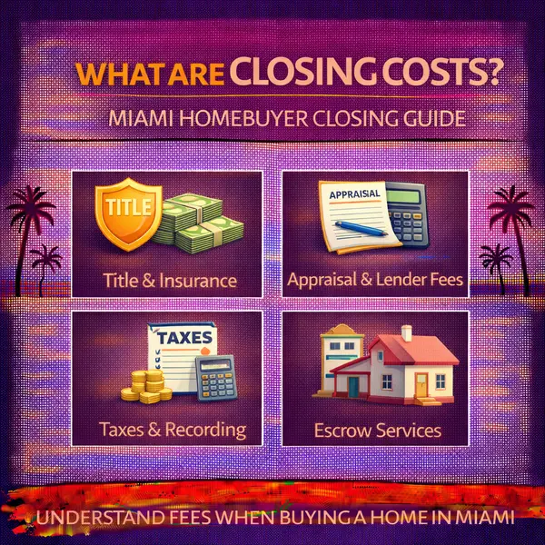 What Are Closing Costs Miami Homebuyer Closing Guide,Sharon Colón
