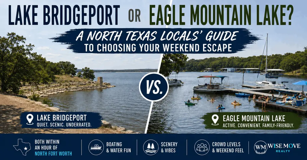 Lake Bridgeport or Eagle Mountain Lake? A North Texas Locals' Guide to Choosing Your Weekend Escape