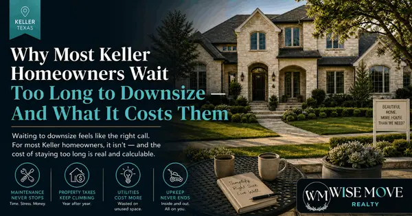 Why Most Keller Homeowners Wait Too Long to Downsize — And What It Costs Them