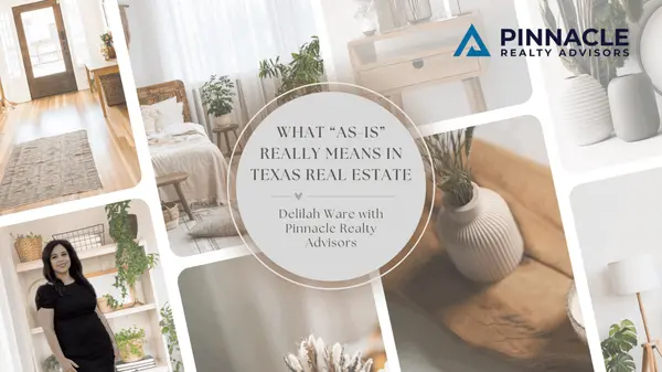 What “As-Is” Really Means in Texas Real Estate