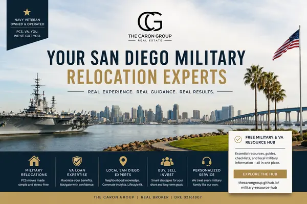 Best Military Realtor in San Diego for PCS Moves, VA Buyers, and Military Families in 2026,Ryan Caron