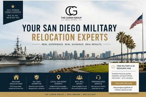 Military Realtor San Diego: The Complete Guide for Service Members, Veterans and Military Families PCSing