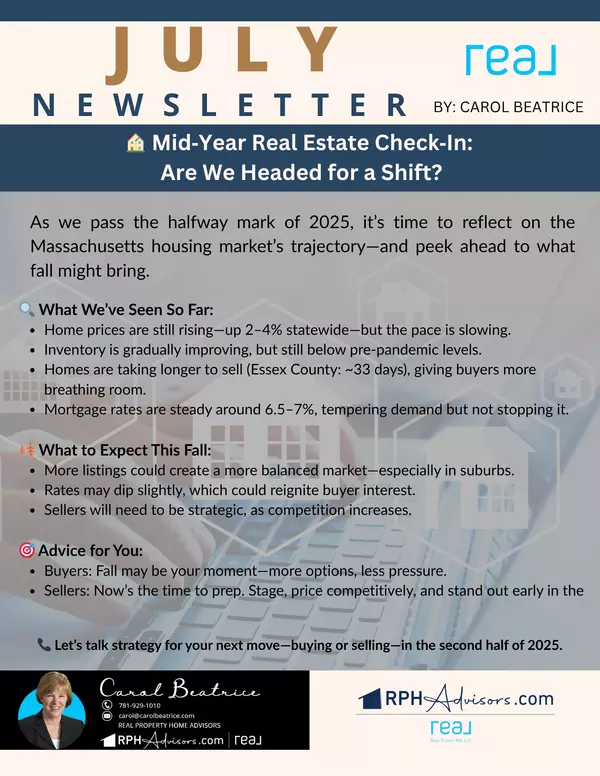 Mid-Year Real Estate Check-in - Are We Headed for a Shift?