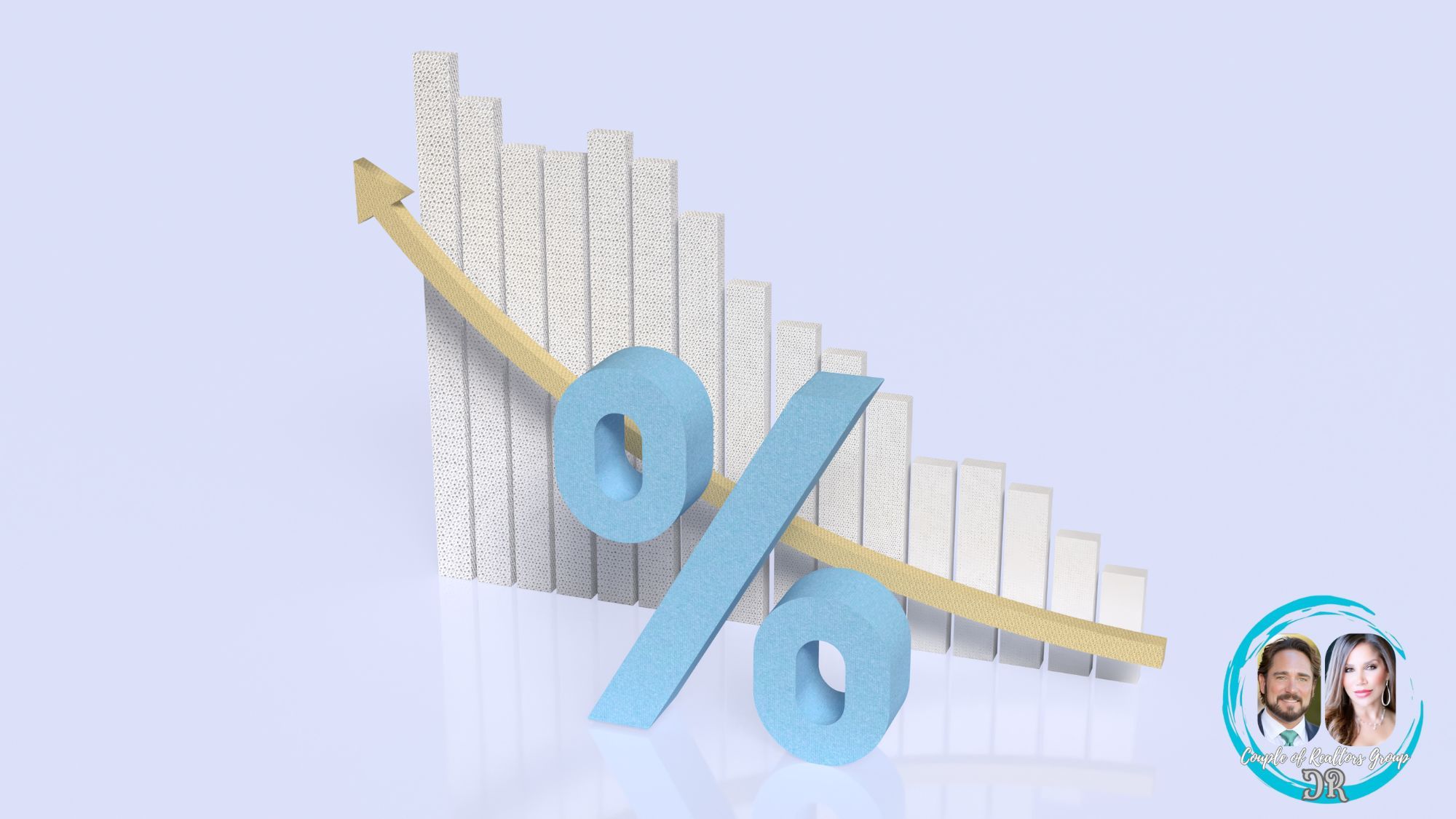 Percentage Graphic Couple of Realtors Group New Braunfels TX 