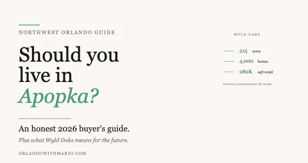 Should You Live in Apopka, Florida? An Honest 2026 Real Estate Agent's Guide