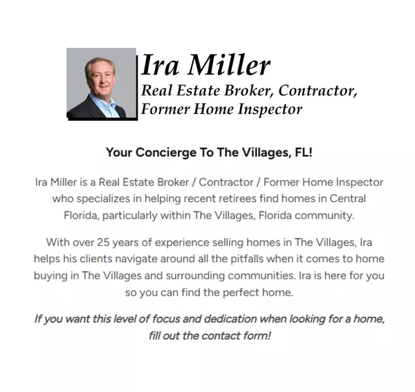 Ira Info Landing Page