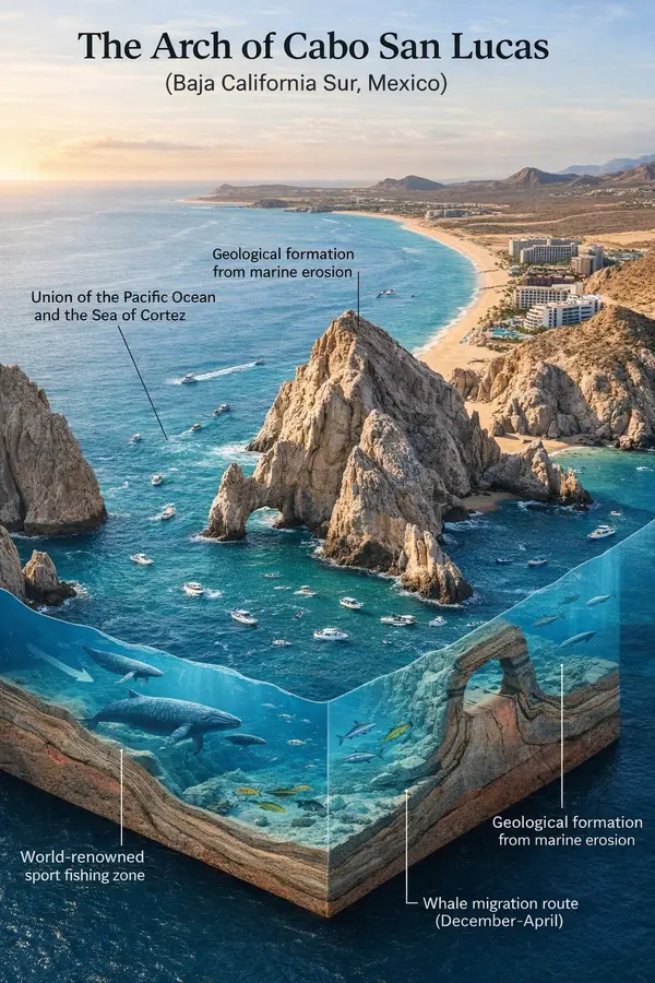 The Arch of Cabo San Lucas: Where Two Oceans Meet,Stephanie Kotnik