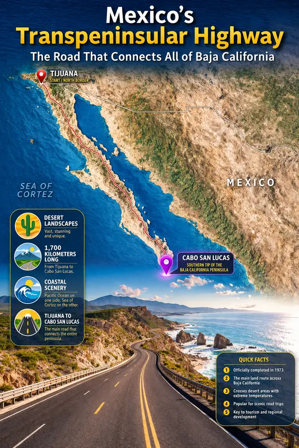 Mexico’s Transpeninsular Highway: The Road That Connects All of Baja California
