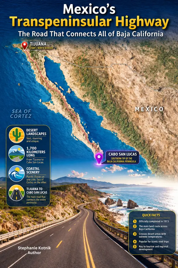 Mexico’s Transpeninsular Highway: The Road That Connects All of Baja California