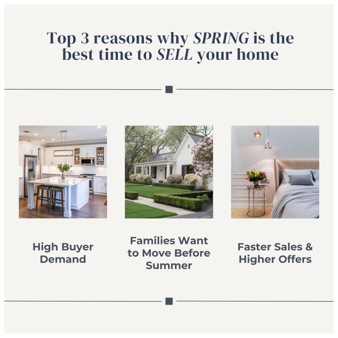 Top 3 Reasons Why Spring is the Best Time to Sell Your home