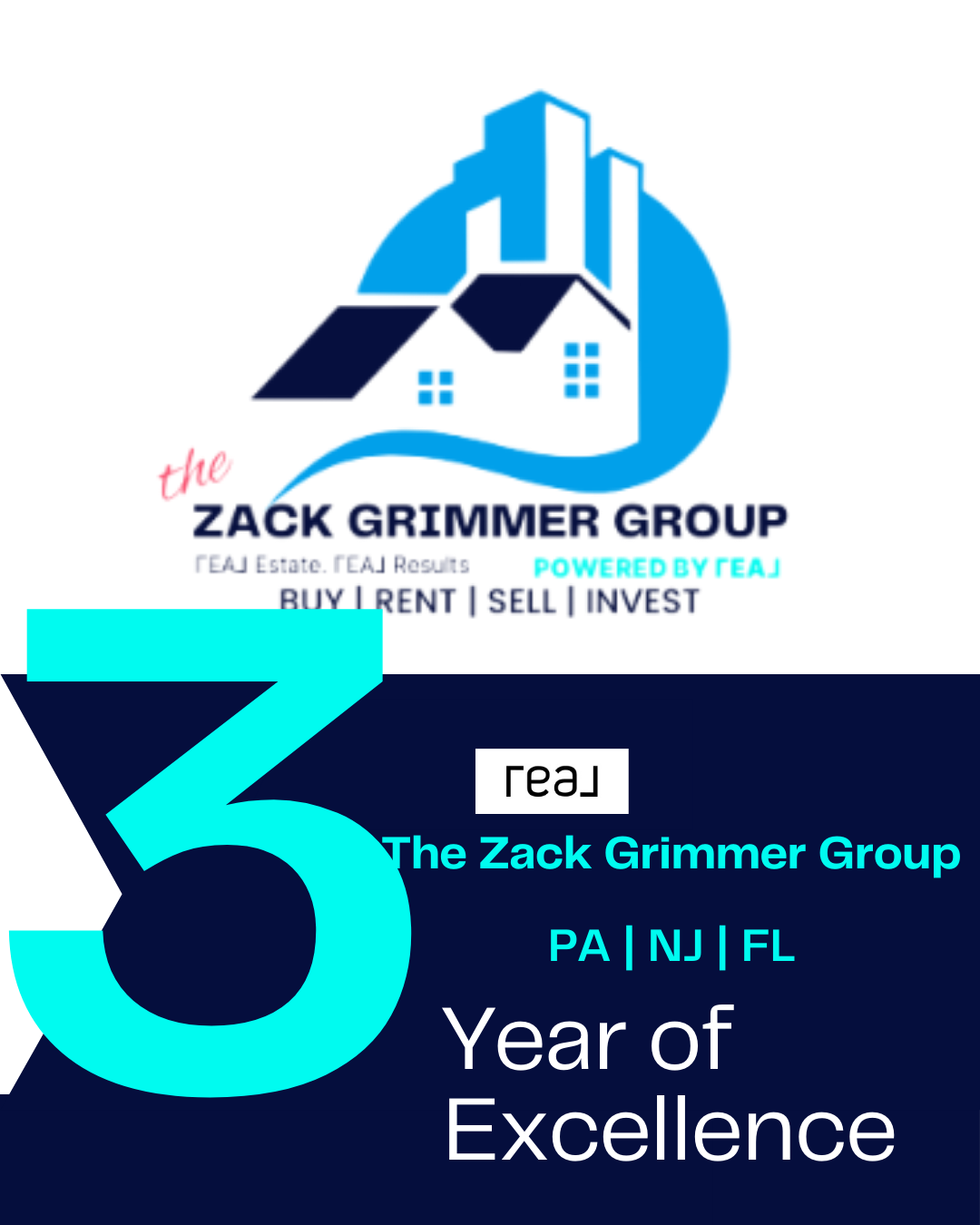 3 Years of Excellence | The Zack Grimmer Group, Powered by Real