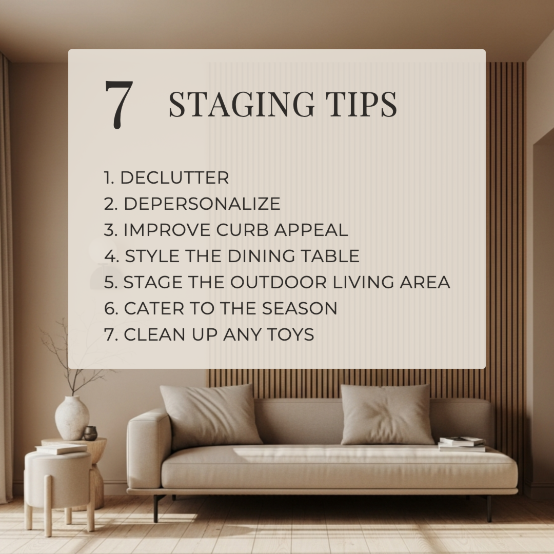 7 Home Staging Tips When Selling | The Zack Grimmer Group, Powered by Real