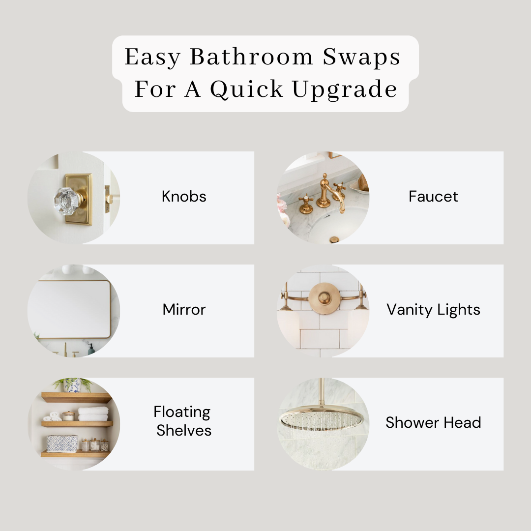 Easy Bathroom Swaps for a Quick Upgrade | The Zack Grimmer Group, Powered by Real