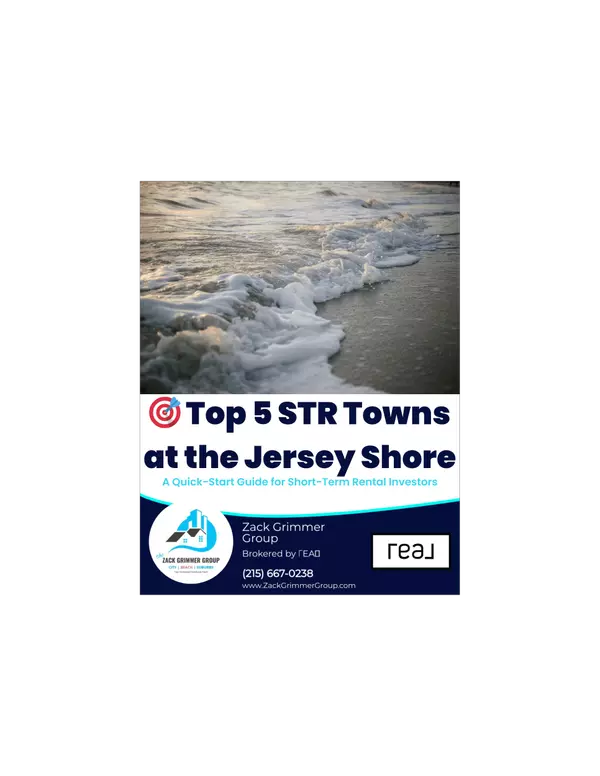 Where to Invest in Short-Term Rentals at the Jersey Shore: A Guide for Savvy Investors