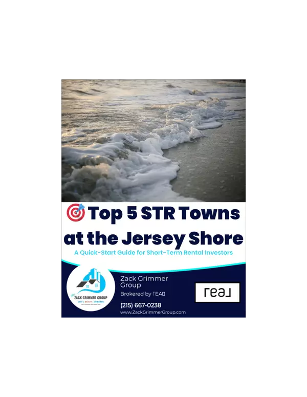 🎯 Top 5 STR Towns at the Jersey Shore | Free Investor Guide
