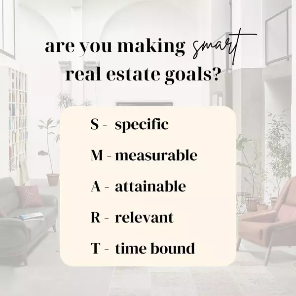 SMART Goals - Real Estate Goals - Long term goals - retirement goals - financial goals