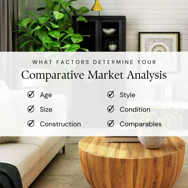 What Factors Determine Your Comparative Market Analysis - CMA - Home Valuation - What's My Home Worth?