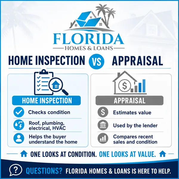 What Is the Difference Between a Home Inspection and an Appraisal?