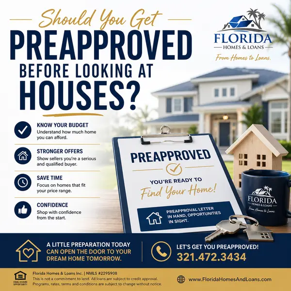 Should You Get Preapproved Before Looking at Houses?