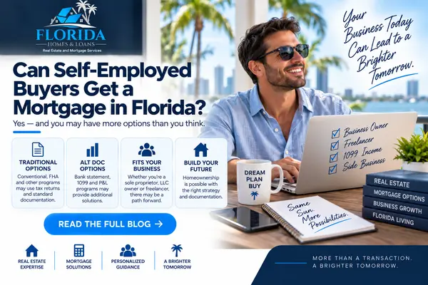 Can Self-Employed Buyers Get a Mortgage in Florida?