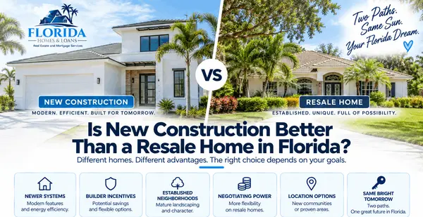 Is New Construction Better Than a Resale Home in Florida?