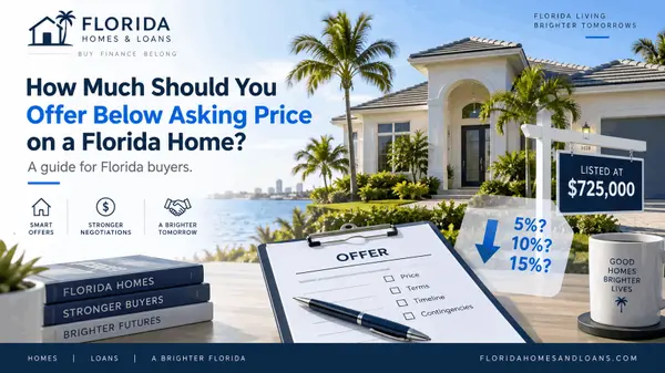 How Much Below Asking Price Should You Offer in Florida?