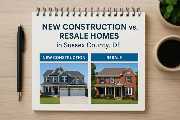 New Construction vs. Resale Homes in Sussex County, DE
