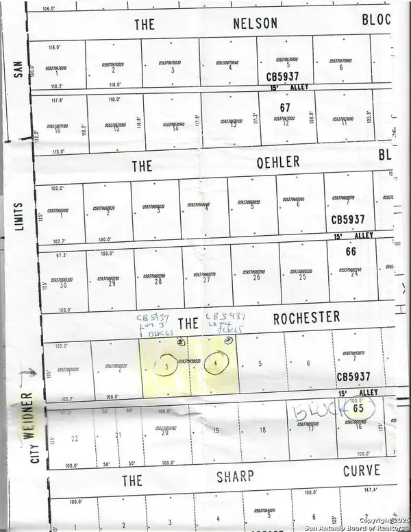 LOTS 3 & 4 Rochester, San Antonio, TX 78239
