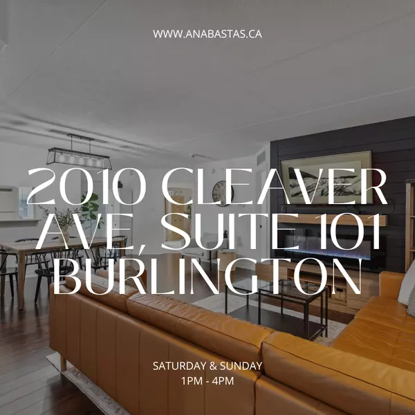 Ground-Floor Gem in Headon Forest | 2010 Cleaver Ave #101, Burlington