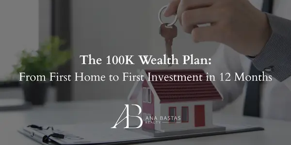 The 100K Wealth Plan: From First Home to First Investment in 12 Months,Ana Bastas