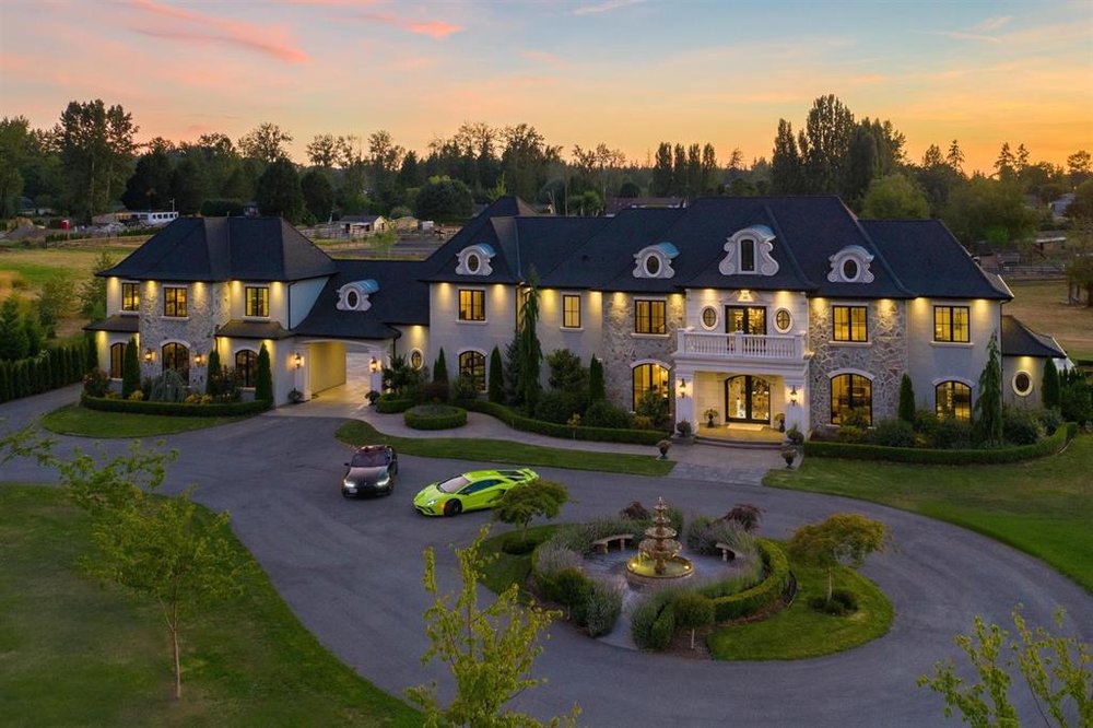 campbell valley estate 1000 in the Fraser Valley, British Columbia, in the Fraser Valley region