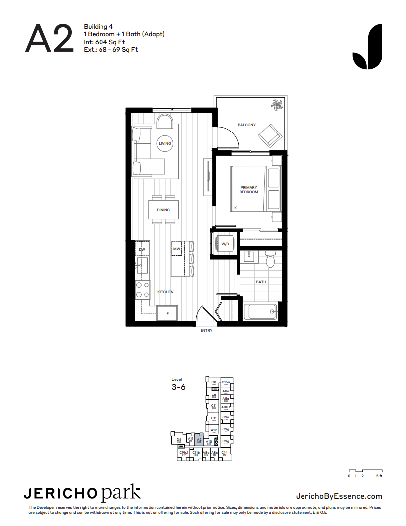 Jericho Park Plan A2, Building 4