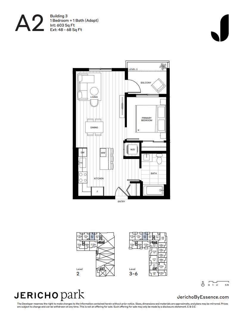 Jericho Park Plan A2, Building 3