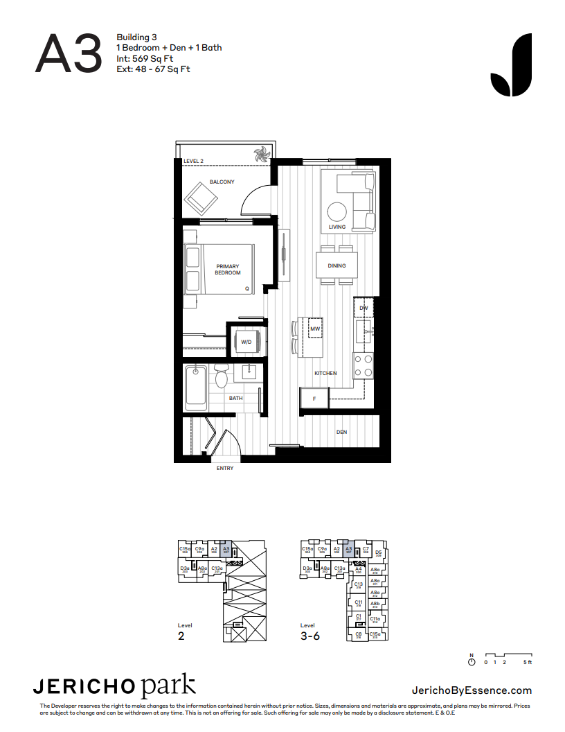 Jericho Park Plan A3, Building 3