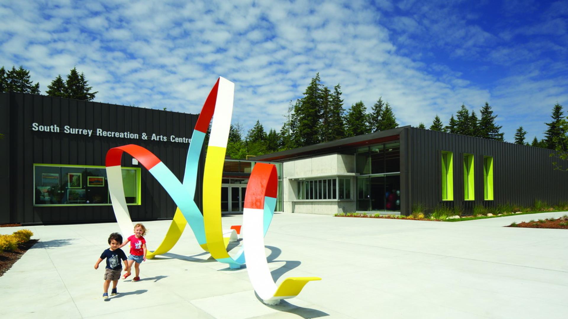 South Surrey Recreation & Arts Centre, the central rec hub serving Sunnyside Park & the surrounding South Surrey neighbourhoods