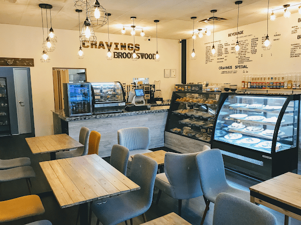 Cravings Coffee & Bakery in Brookswood, famous for specialty donuts