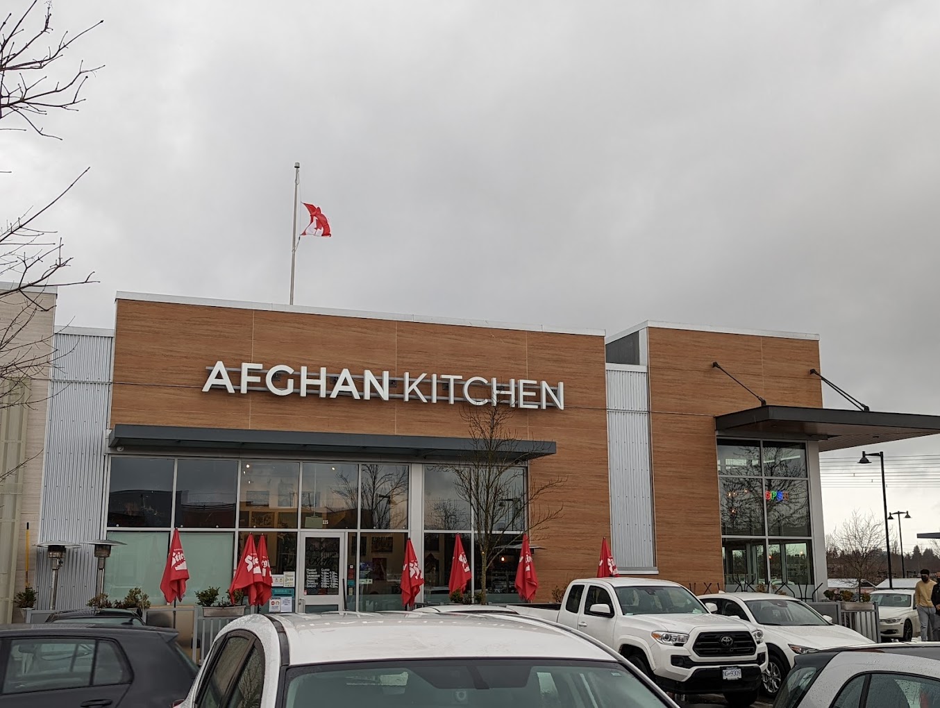 Afghan Kitchen at Grandview Corners, one of dozens of restaurants in the South Surrey big-box & dining anchor